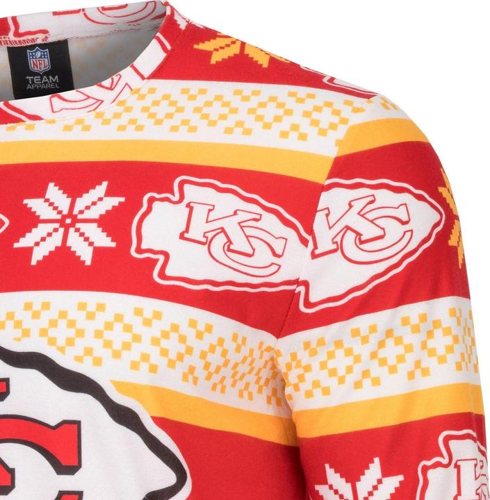 Produktbild Foco NFL Winter XMAS Pyjama Schlafanzug Kansas City Chiefs - M (M)