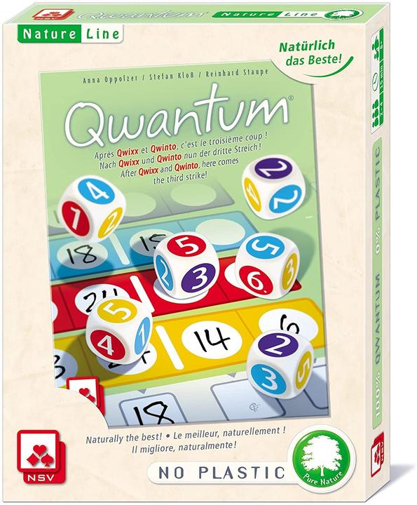 ASS Altenburg Qwantum - Natureline, dice game, for 2-6 players, from 8 years (DE edition) (English, Czech)