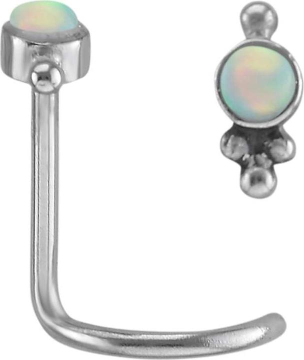 Immagine prodotto Bijouteria Piercing per naso (Acciaio inossidabile, Sintetico Opale)