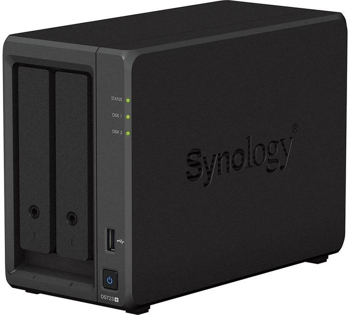 Image du produit Synology DS723+ (2 x 6 To, Synology HAT 33xx)