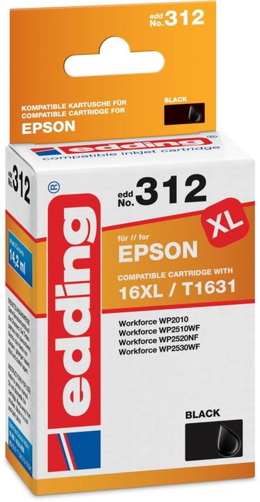 Produktbild Edding Druckerpatrone (BK)