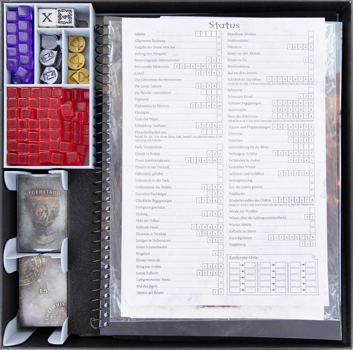 Produktbild Feldherr AG48 DK01SET - Schaumstoff-Set für Tainted Grail: Der Niedergang Avalons+Monster von Avalon (Kunststoff)