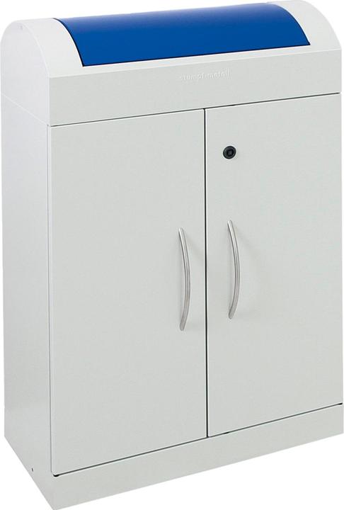 Produktbild Stumpf Wertstoffsammler TD1plus 1x90L, 975x620x320mm grau (90 l)