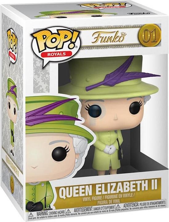 Actual product image Funko POP! - Royal Family: Queen Elizabeth II