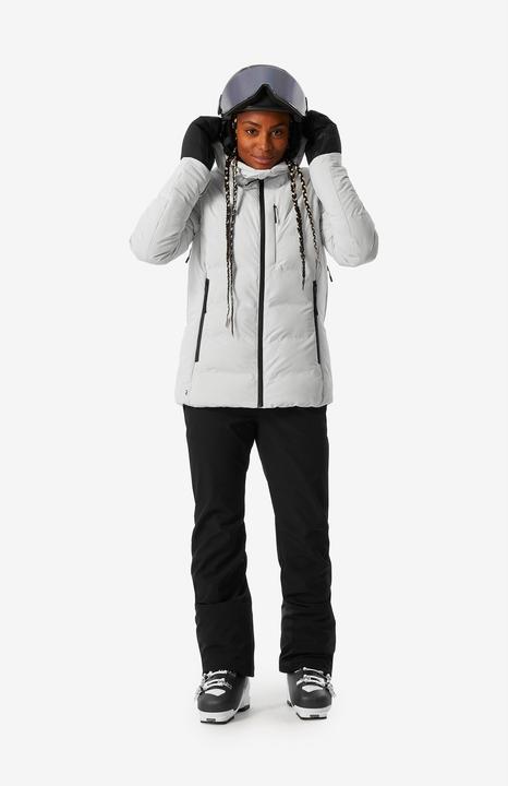 Produktbild Wedze Skijacke Damen wattiert warm und wasserdicht - Warm 900 beige (L)
