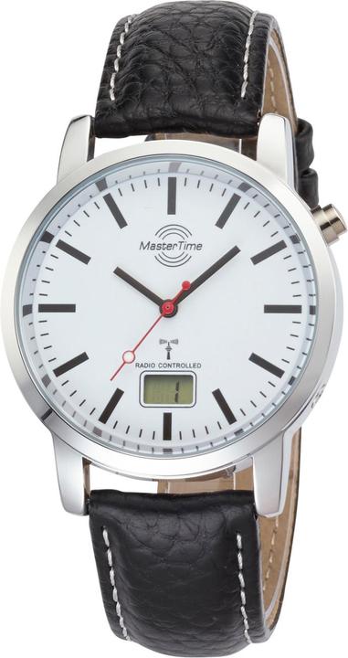 Produktbild Master Time MTGA-10592-20L Funk Basic Bahnhofsuhr Herren 41mm (Analoguhr, Digitaluhr, 41 mm)