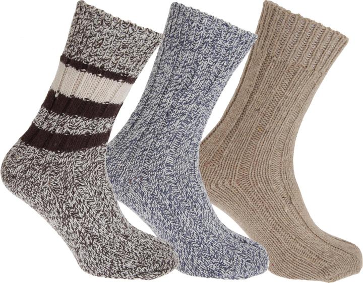 Floso Socken Erwachsene 3 Paar (3er Pack, 37 - 42)