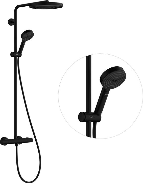 Image du produit hansgrohe Pulsify S Puro Système de douche 260, 1jet, Ecostat Fine, douchette à main 3jet, EcoSmar