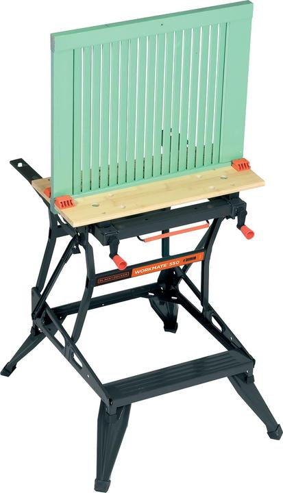 Produktbild Black & Decker Werkbank mit 2 Arbeitshöhen (47.20 cm, 61 cm)