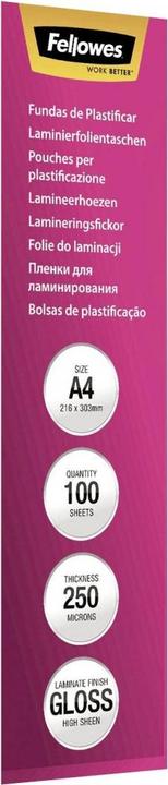Actual product image Fellowes Preserve 250 (A4, 100 Piece, 250 µm)