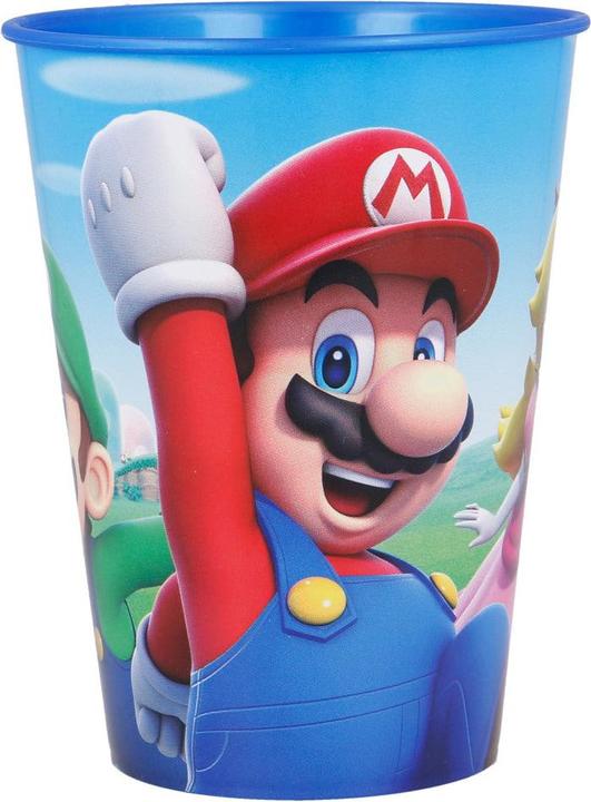 Actual product image Tinisu Super Mario plastic cup Mario Luigi Peach (260 ml)