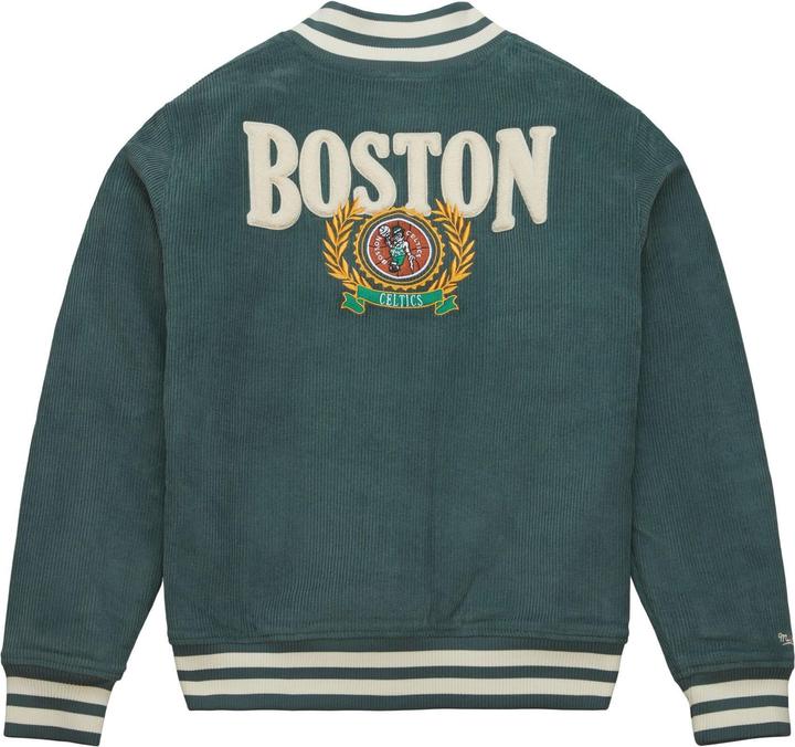 Produktbild Mitchell & Ness M&N Varsity Kord Sherpa College Jacke - Boston Celtics - S (S)