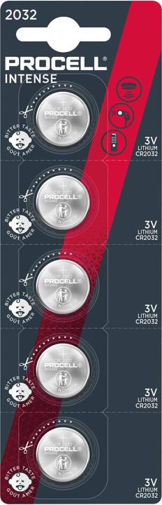 Duracell Batterie Procell - CR2032 Intemse Lithium 5er Blis (5 Stk., CR2032, 245 mAh)