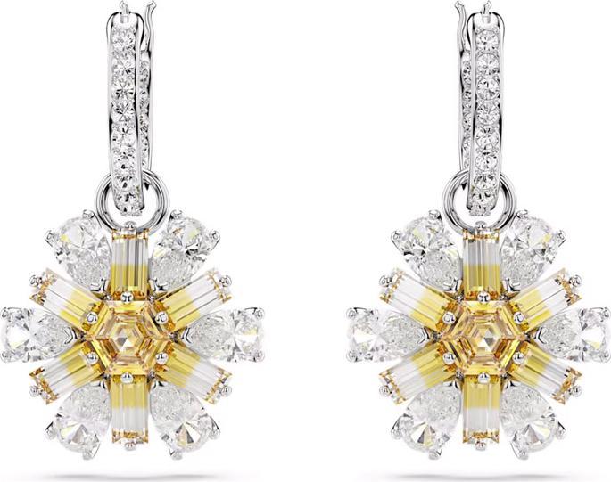 Image du produit Swarovski Idyllia Drop Boucles d'oreilles Fleur Jaune (Métal Swarovski)