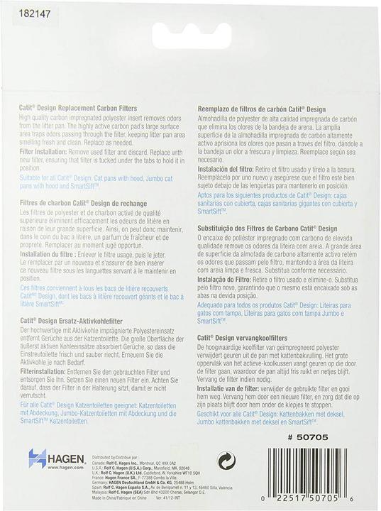 Actual product image Catit Carbon filter