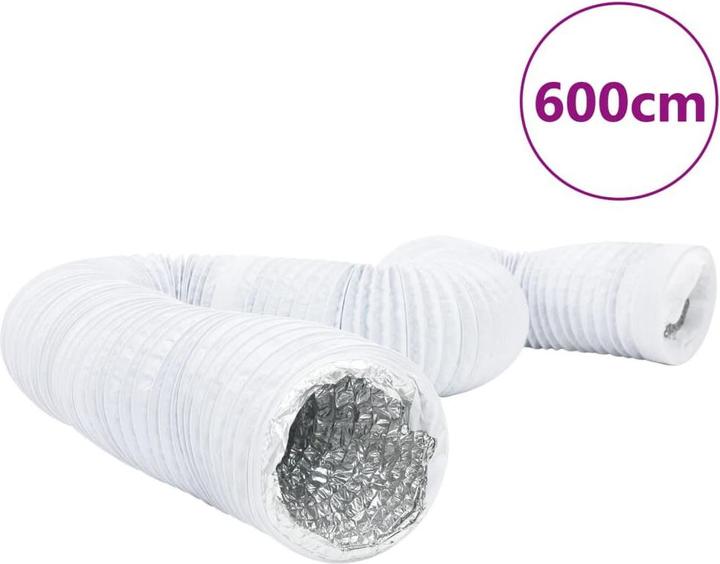 VidaXL Lüftungsschlauch und PVC 6 m Ø12,5 cm