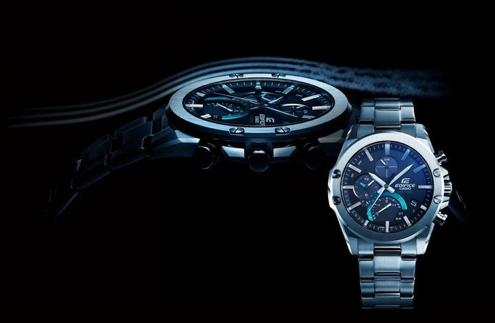 Produktbild Edifice EQB-1000D-1AER (Chronograph, Hybrid Uhr, Analoguhr, 49.90 mm)