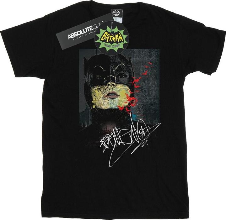 Batman TV Serie Unterschrift Gemälde TShirt (M)