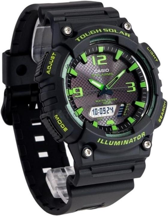 Actual product image Casio AQ-S810W-8A3VEF (Analogue wristwatch, Digital watch, 52.20 mm)