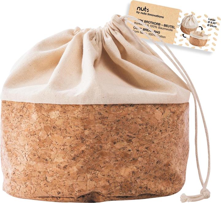 Nuts Brotbeutel mit Kordel