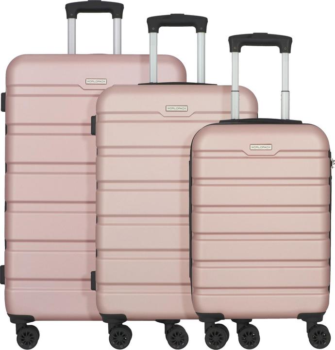 Actual product image Worldpack Phoenix 4 wheel suitcase set 3-piece (94 l, XL (from 140l))
