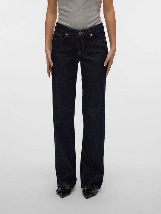 Produktbild Vero Moda VMVANESSA Niedrige Taille Weiter Beinschnitt Jeans Weit geschnitten (W32/L32)