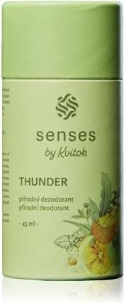 Actual product image Kvitok Thunder Solid Deodorant for Sensitive Skin - 45 ml (Roll-on, 45 ml)