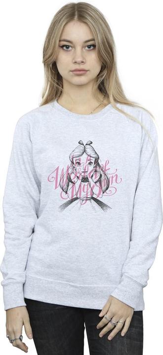 Produktbild Disney Alice im Wunderland In einer Welt von mir selbst Sweatshirt (XL)