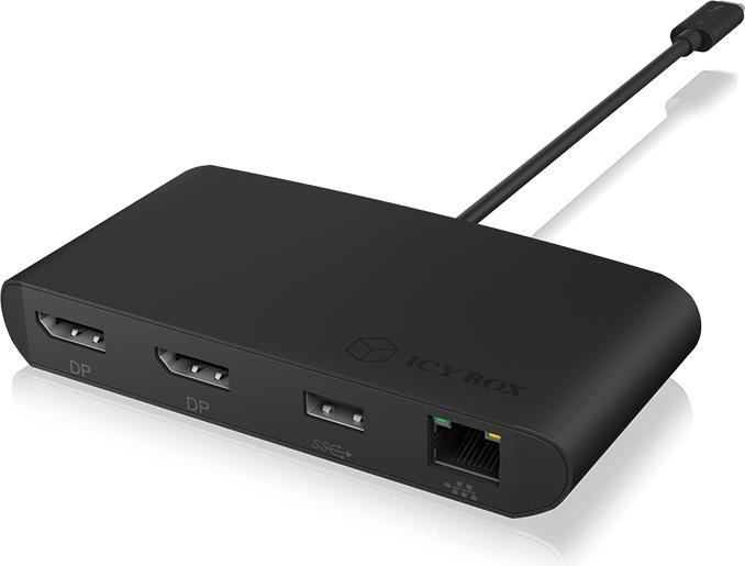 Produktbild Icy Box IB-DK406-TB3 (Thunderbolt, 1 Ports)