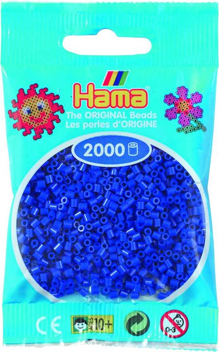 Productafbeelding Hama Strijkkralen Mini 2000x Blauw