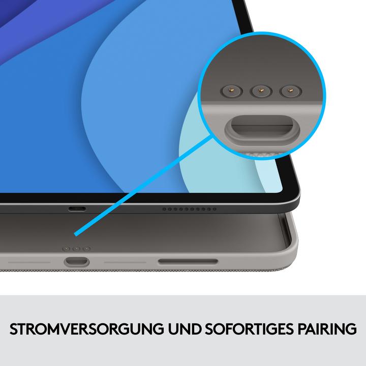Produktbild Logitech Combo Touch (CH, iPad Pro 11 2020 (2. Gen), iPad Pro 11 2022 (4. Gen), iPad Pro 11 2018 (1. Gen), iPad Pro 11 2021 (3. Gen))