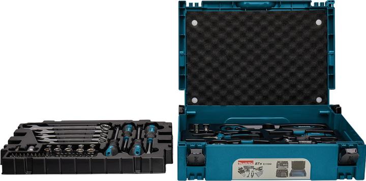 Actual product image Makita Hand tool set, 87 pcs incl. MakPac (87 pieces)