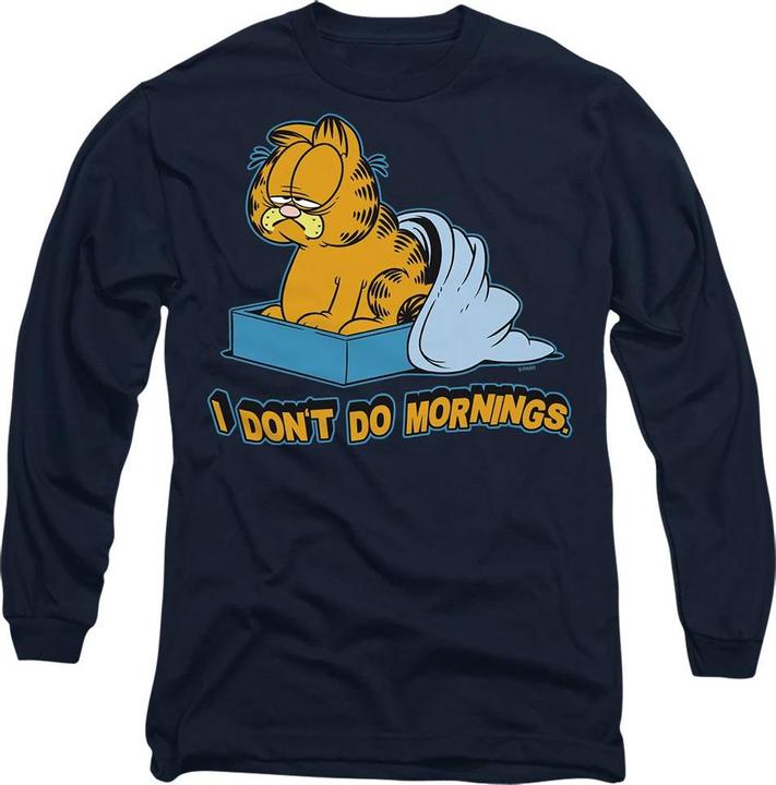 Garfield I Don't Do Mornings TShirt (XL)