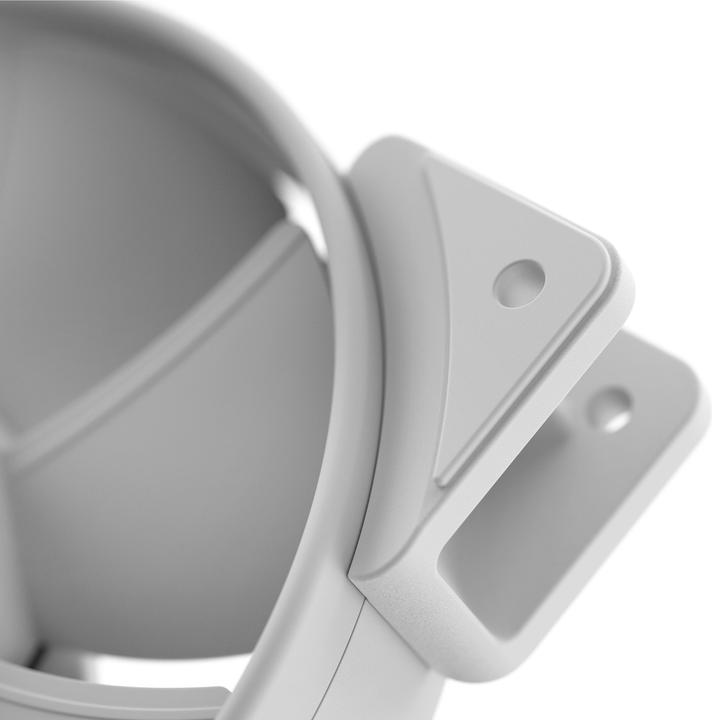 Actual product image Fractal D. Prism AL-12 ARGB PWM White FD-FAN-PRI-AL12-PWM-WT (120 mm, 1 x)