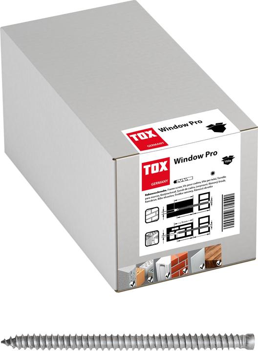 Produktbild Tox Fensterrahmenschraube Window Pro 7,5x212 mm (100 Stk.)