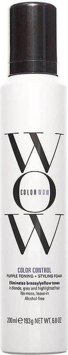 Actual product image Color Wow Colour Control Purple Toning + Styling Foam (ond hair ) - Styling tinting foam - 200ml (200 ml, Foaming agent)