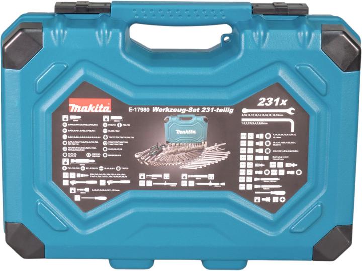 Immagine prodotto Makita Set di attrezzi manuali (231 pezzi)