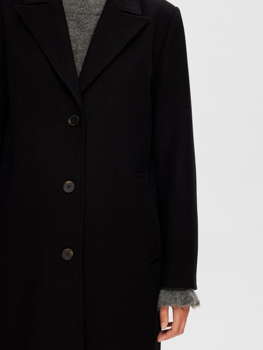 Image du produit Selected Femme Manteau en laine à une seule rangée (34)