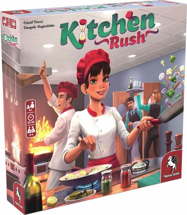 Actual product image Pegasus 51223E - Kitchen Rush (English Edition), Board Game (English)