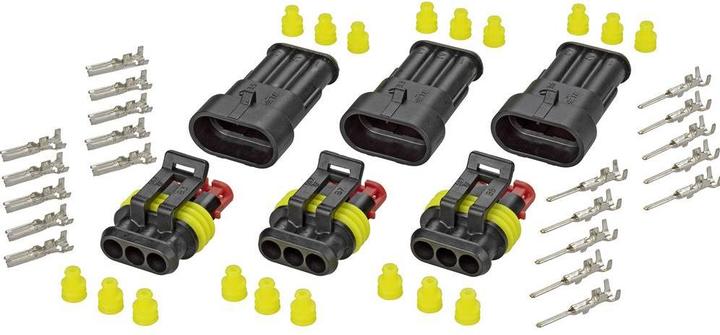 Produktbild TE Connectivity AMP-SUPERSEAL-Steckverbinder Set