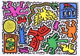 Actual product image Clementoni Puzzle Keith Haring g (1000 pieces)
