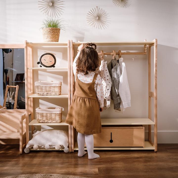 Produktbild Wood & luck Kinderkleiderständer (34 cm)