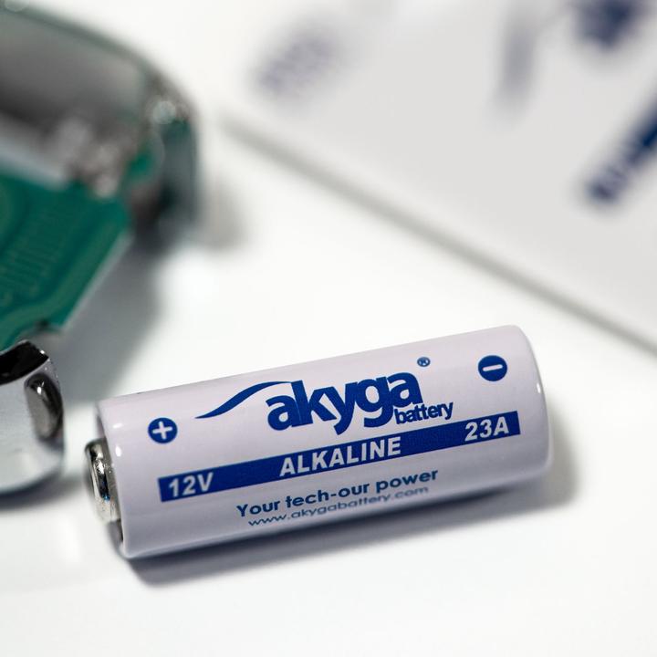 Produktbild Akyga 23A Spezial-Batterie 23 A Zink-Kohle 12 V 48 mAh 1 St. (1 Stk., A23, 48 mAh)