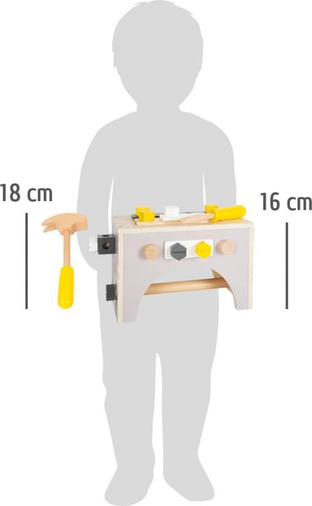 Image du produit small foot Caisse à outils 2 en 1 "Miniwob