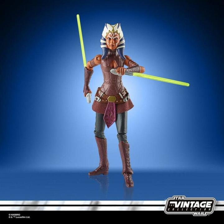 Image du produit Hasbro The Vintage Collection Ahsoka VC102 Figure, 9,5 cm de grand Star Wars : The Clone Wars Action-F