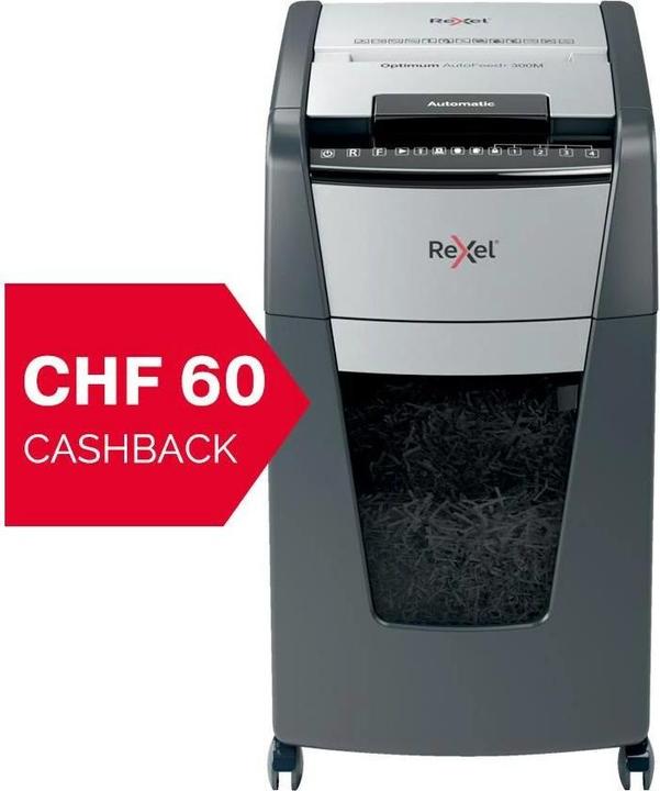 Rexel Aktenvernichter Optimum AutoFeed+ 300M (Microschnitt)