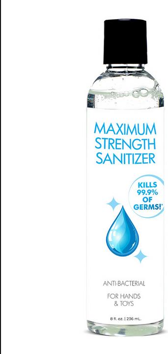 Productafbeelding XR Brands Santizer met maximale sterkte (236 ml)