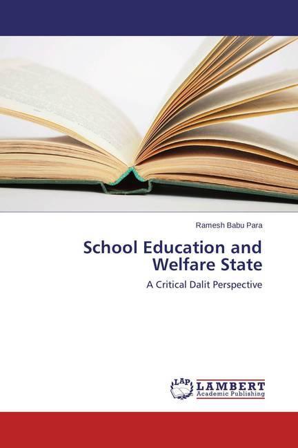 Actual product image School Education and Welfare State (German, Ramesh Babu Para, 2015)