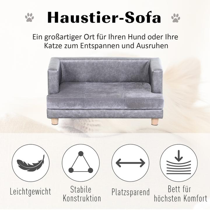 Produktbild PawHut Hundesofa im modernen Design (Hund)