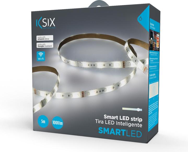 Actual product image KSIX Tira LED Inteligent Cct 5m (Cold White, Warm white, 500 cm, Indoor)
